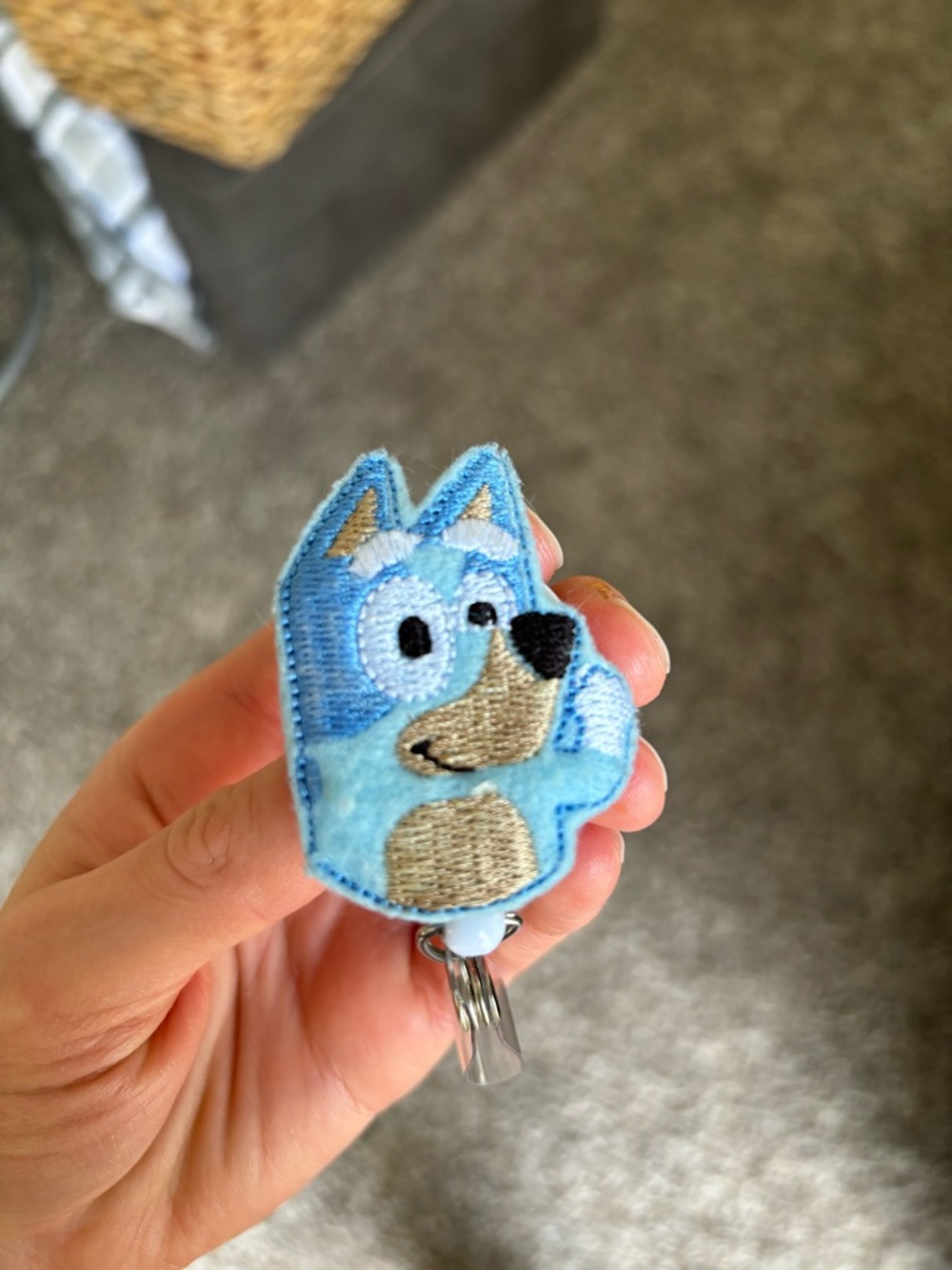 Bluey Badge Reel